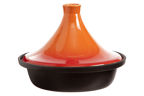 Tajine Induction 25cm - Noir/Orange